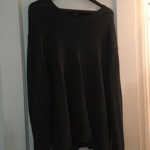 BOSS HUGO BOSS HEAVY LINEN NECKLESS ROBE